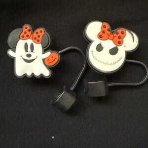 Disney Mickey Mouse Halloween Earbuds with Red Accents